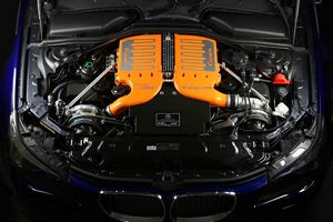 Bmw m5 от компании g-power - самая быстрая газовая машина в мире